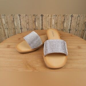 WOMEN’S RHINESTONE SANDALS (JUSTICE-S)